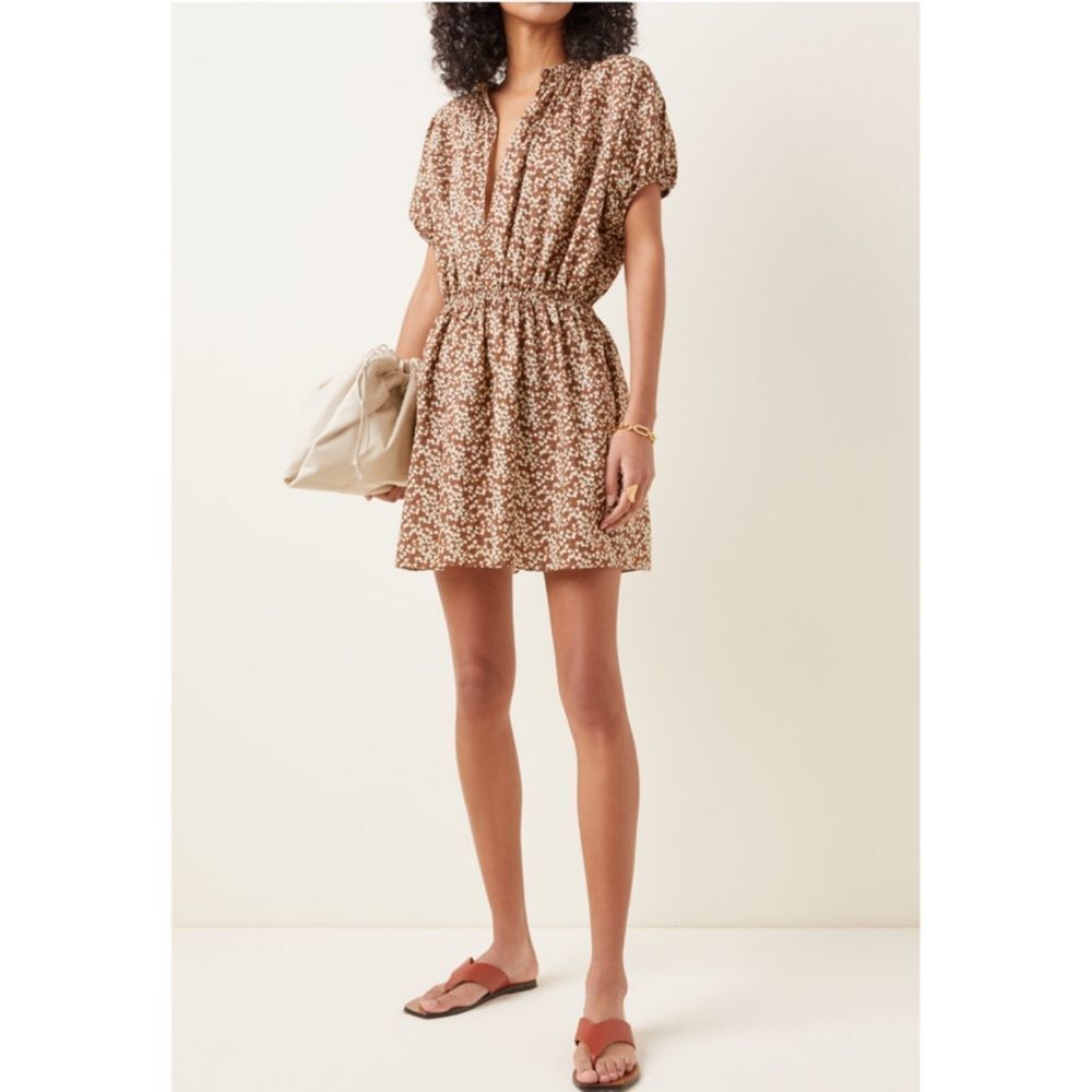 NEW Matteau Cocoon Cotton Voile Mini Dress